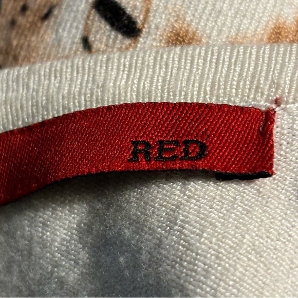 Leopard Cheetah Print By RED Blouse in Excellent Condition - Picture 2 of 5